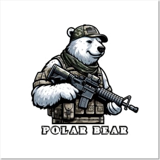 Tactical Polar Bear Posters and Art